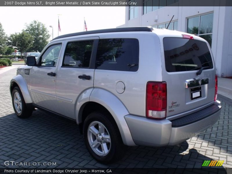 Bright Silver Metallic / Dark Slate Gray/Light Slate Gray 2007 Dodge Nitro SLT
