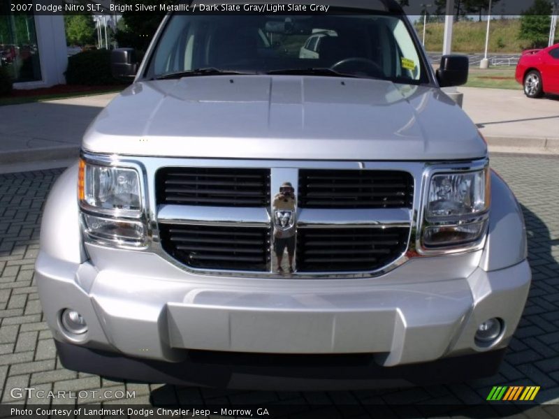 Bright Silver Metallic / Dark Slate Gray/Light Slate Gray 2007 Dodge Nitro SLT