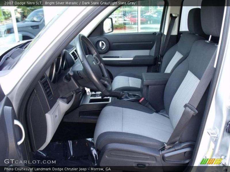 Bright Silver Metallic / Dark Slate Gray/Light Slate Gray 2007 Dodge Nitro SLT