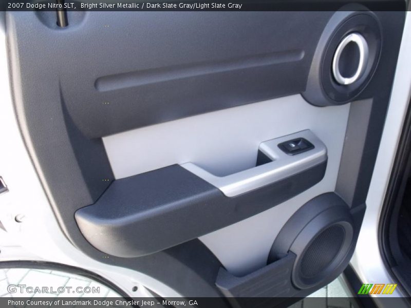 Bright Silver Metallic / Dark Slate Gray/Light Slate Gray 2007 Dodge Nitro SLT