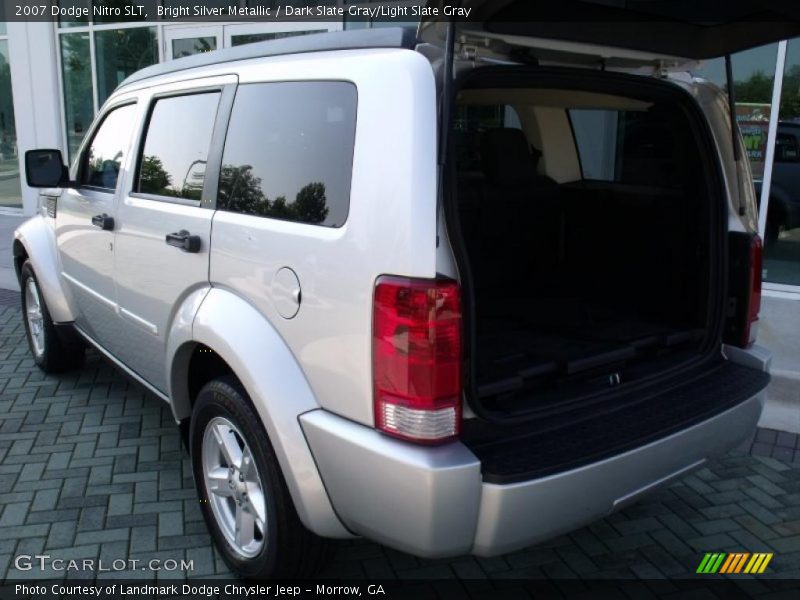 Bright Silver Metallic / Dark Slate Gray/Light Slate Gray 2007 Dodge Nitro SLT