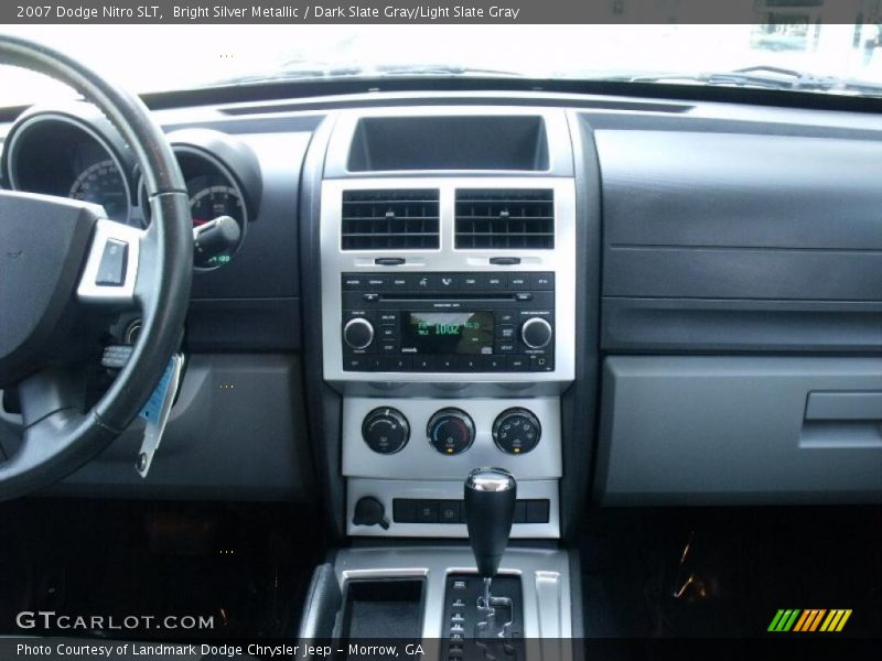 Bright Silver Metallic / Dark Slate Gray/Light Slate Gray 2007 Dodge Nitro SLT