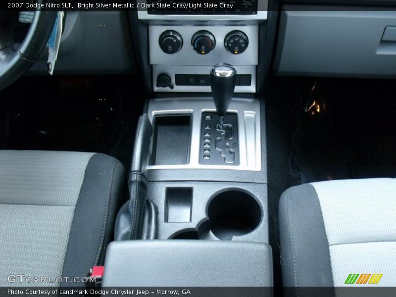Bright Silver Metallic / Dark Slate Gray/Light Slate Gray 2007 Dodge Nitro SLT