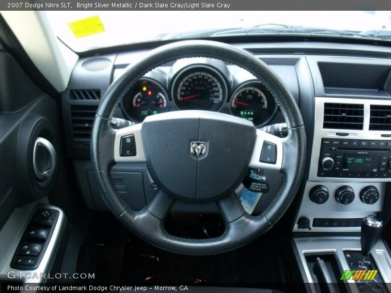 Bright Silver Metallic / Dark Slate Gray/Light Slate Gray 2007 Dodge Nitro SLT