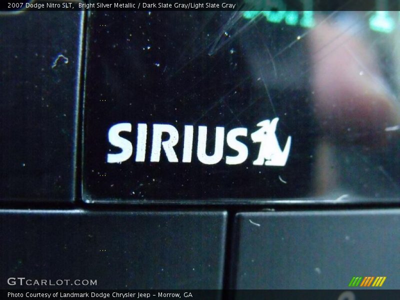 Bright Silver Metallic / Dark Slate Gray/Light Slate Gray 2007 Dodge Nitro SLT