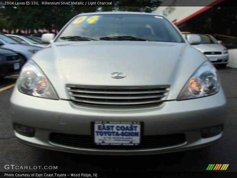 Millennium Silver Metallic / Light Charcoal 2004 Lexus ES 330