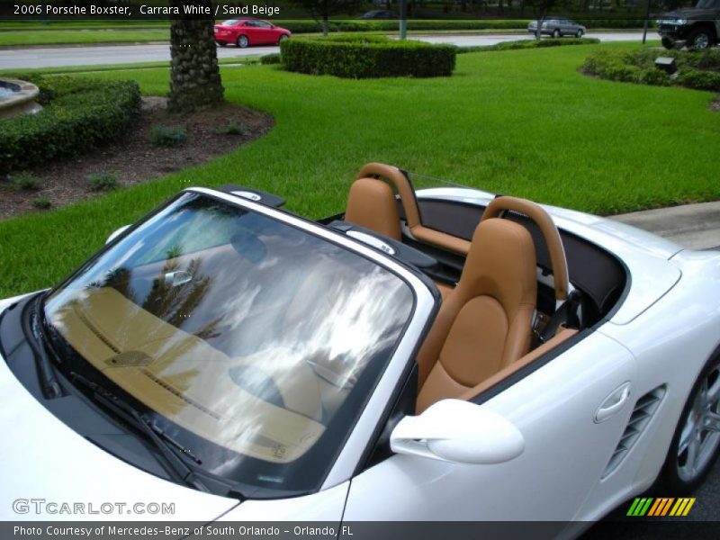 Carrara White / Sand Beige 2006 Porsche Boxster