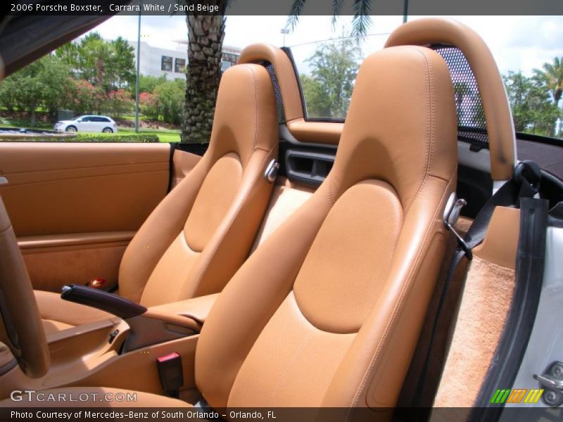 Carrara White / Sand Beige 2006 Porsche Boxster