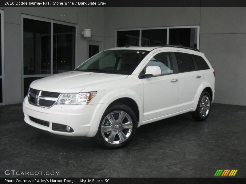 Stone White / Dark Slate Gray 2010 Dodge Journey R/T