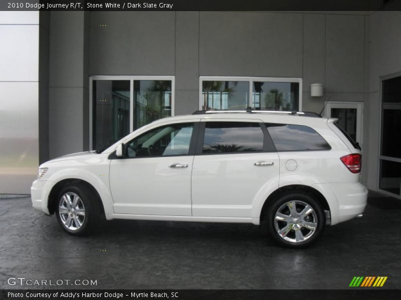 Stone White / Dark Slate Gray 2010 Dodge Journey R/T