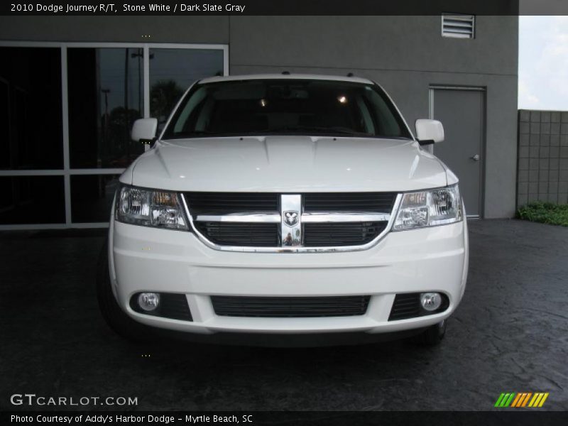 Stone White / Dark Slate Gray 2010 Dodge Journey R/T