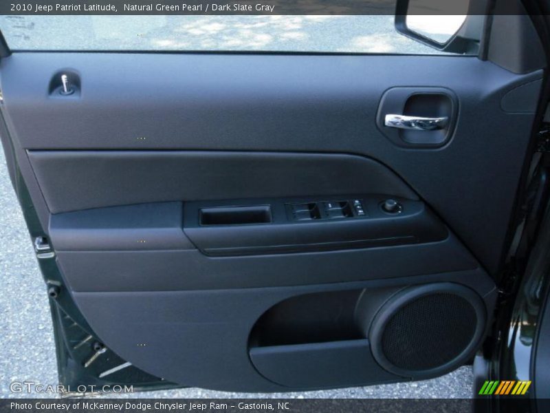Natural Green Pearl / Dark Slate Gray 2010 Jeep Patriot Latitude