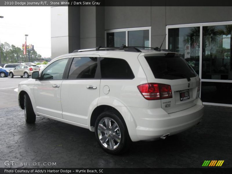 Stone White / Dark Slate Gray 2010 Dodge Journey R/T