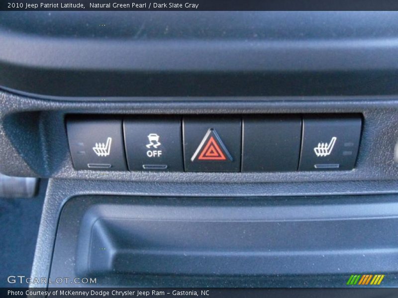 Natural Green Pearl / Dark Slate Gray 2010 Jeep Patriot Latitude