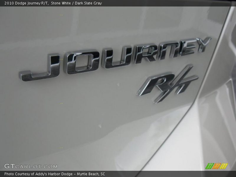 Stone White / Dark Slate Gray 2010 Dodge Journey R/T