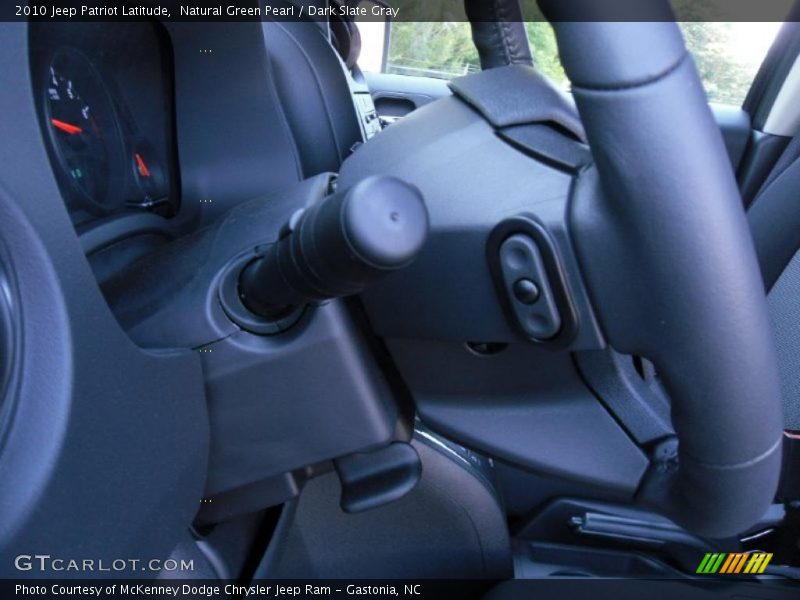 Natural Green Pearl / Dark Slate Gray 2010 Jeep Patriot Latitude