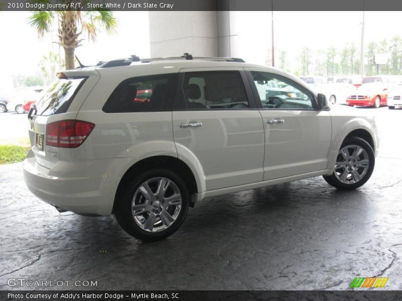 Stone White / Dark Slate Gray 2010 Dodge Journey R/T