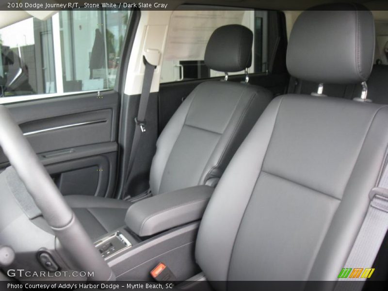 Stone White / Dark Slate Gray 2010 Dodge Journey R/T