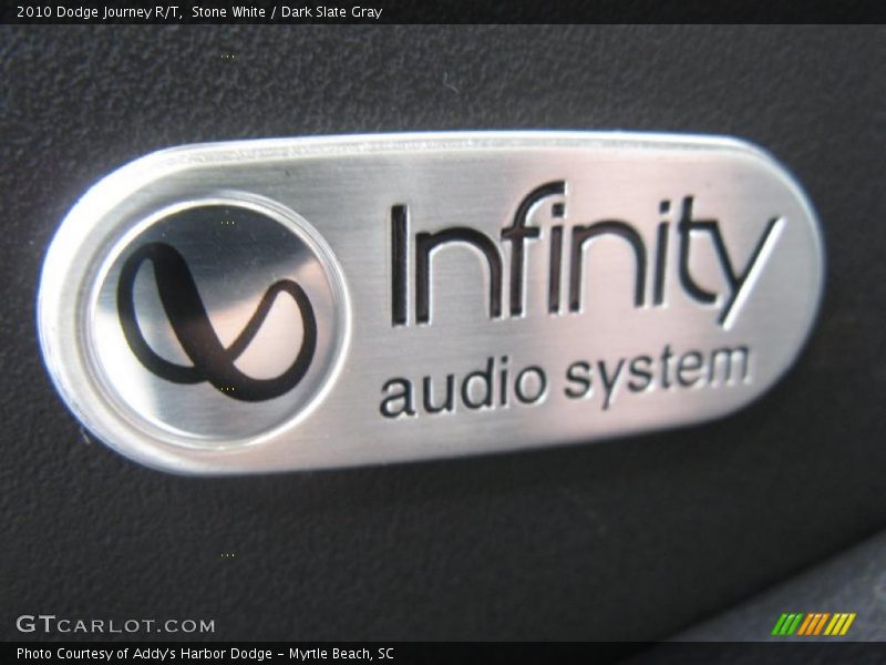 Stone White / Dark Slate Gray 2010 Dodge Journey R/T