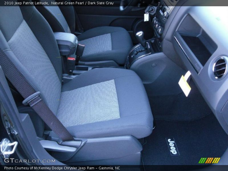 Natural Green Pearl / Dark Slate Gray 2010 Jeep Patriot Latitude