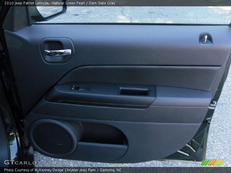 Natural Green Pearl / Dark Slate Gray 2010 Jeep Patriot Latitude
