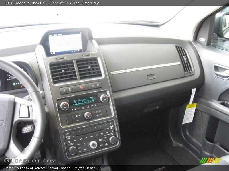 Stone White / Dark Slate Gray 2010 Dodge Journey R/T