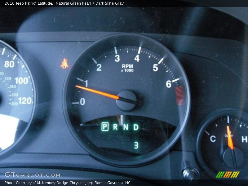 Natural Green Pearl / Dark Slate Gray 2010 Jeep Patriot Latitude