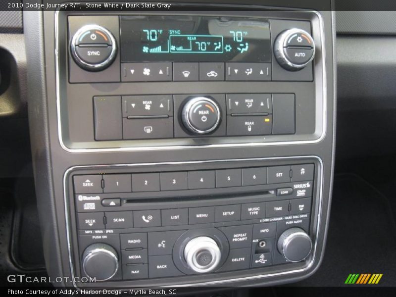 Stone White / Dark Slate Gray 2010 Dodge Journey R/T