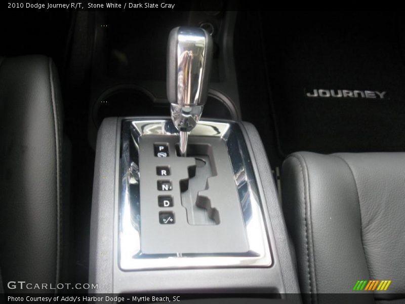 Stone White / Dark Slate Gray 2010 Dodge Journey R/T