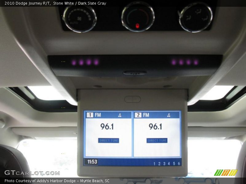 Stone White / Dark Slate Gray 2010 Dodge Journey R/T