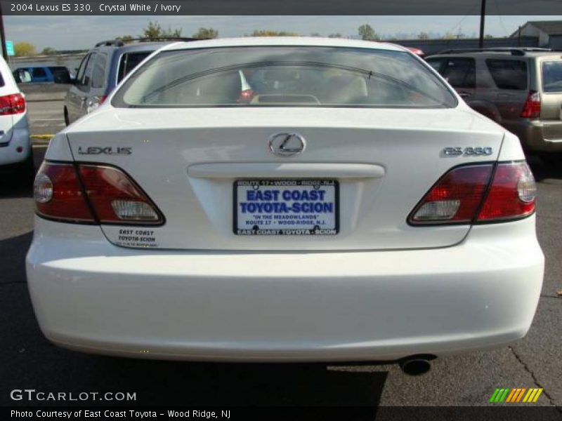 Crystal White / Ivory 2004 Lexus ES 330