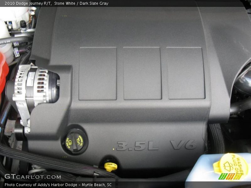 Stone White / Dark Slate Gray 2010 Dodge Journey R/T