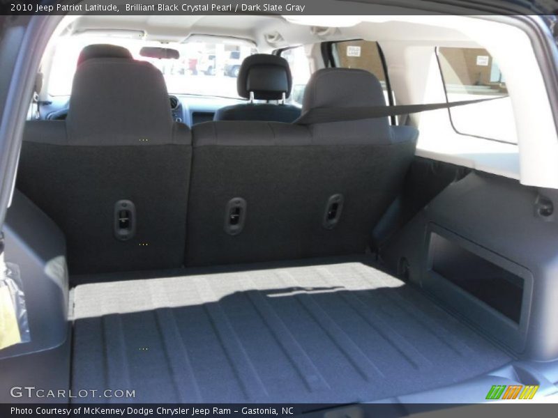 Brilliant Black Crystal Pearl / Dark Slate Gray 2010 Jeep Patriot Latitude