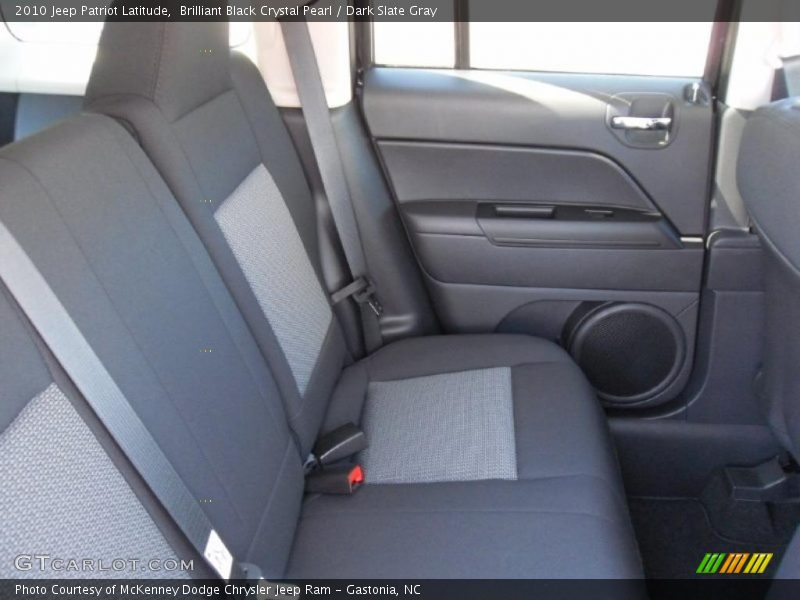 Brilliant Black Crystal Pearl / Dark Slate Gray 2010 Jeep Patriot Latitude