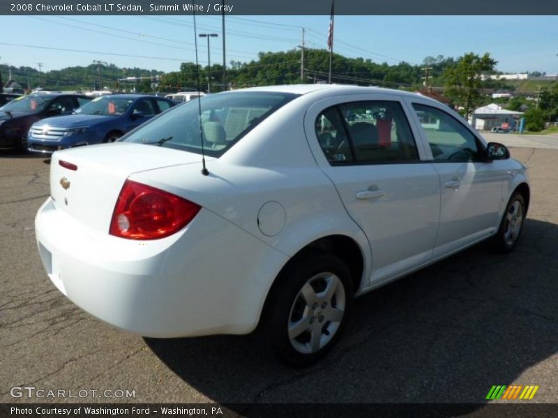 Summit White / Gray 2008 Chevrolet Cobalt LT Sedan