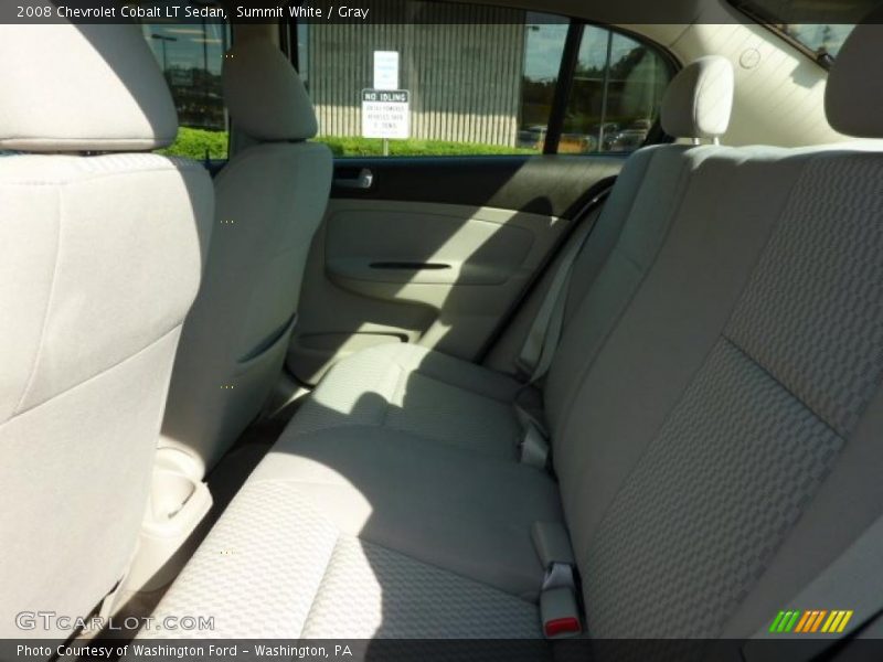 Summit White / Gray 2008 Chevrolet Cobalt LT Sedan