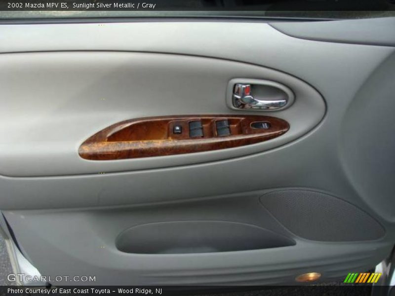 Sunlight Silver Metallic / Gray 2002 Mazda MPV ES