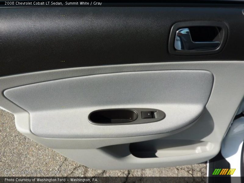 Summit White / Gray 2008 Chevrolet Cobalt LT Sedan