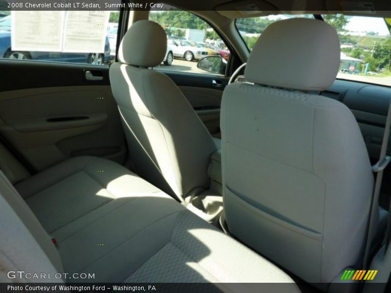 Summit White / Gray 2008 Chevrolet Cobalt LT Sedan