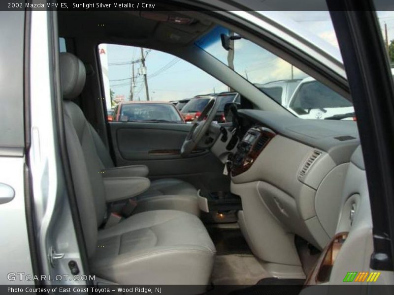 Sunlight Silver Metallic / Gray 2002 Mazda MPV ES