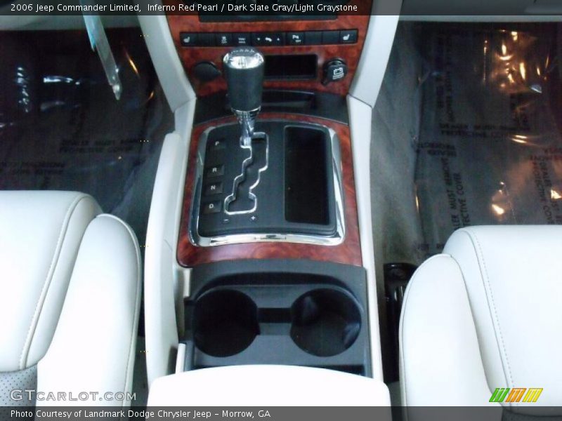 Inferno Red Pearl / Dark Slate Gray/Light Graystone 2006 Jeep Commander Limited