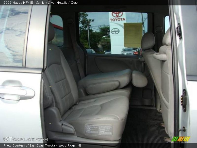 Sunlight Silver Metallic / Gray 2002 Mazda MPV ES