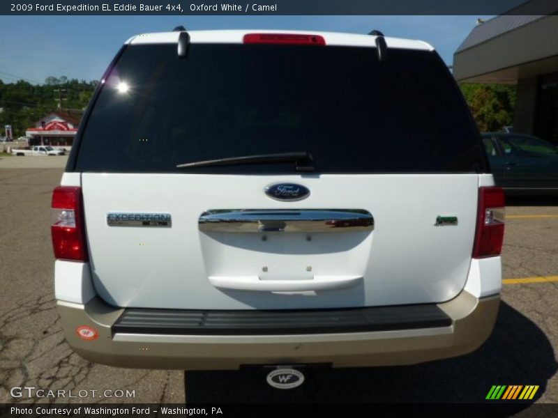 Oxford White / Camel 2009 Ford Expedition EL Eddie Bauer 4x4