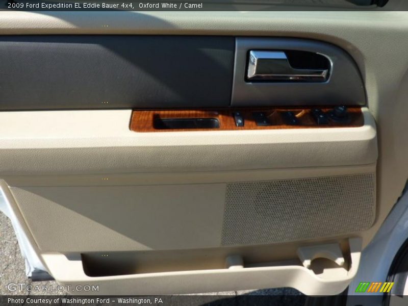 Oxford White / Camel 2009 Ford Expedition EL Eddie Bauer 4x4
