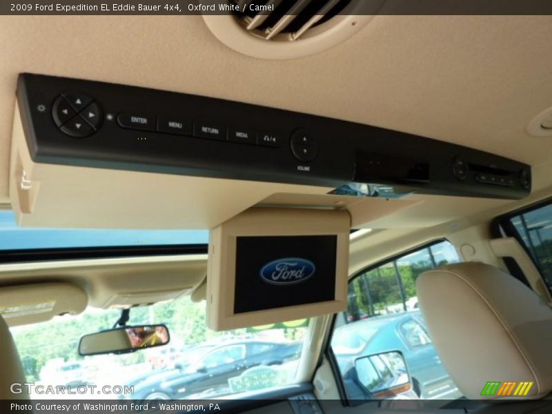 Oxford White / Camel 2009 Ford Expedition EL Eddie Bauer 4x4