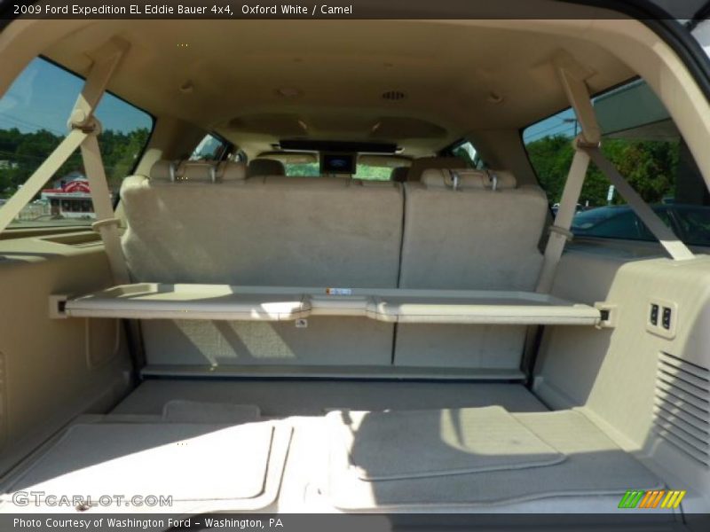 Oxford White / Camel 2009 Ford Expedition EL Eddie Bauer 4x4