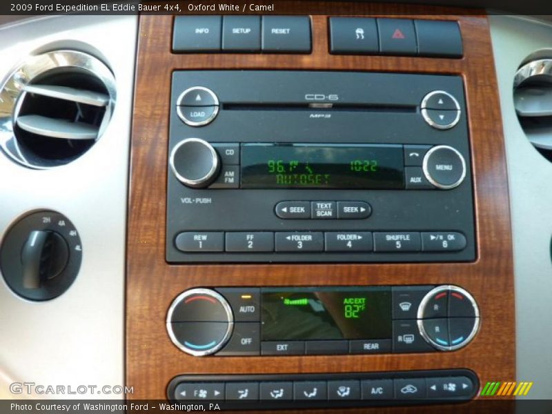 Oxford White / Camel 2009 Ford Expedition EL Eddie Bauer 4x4