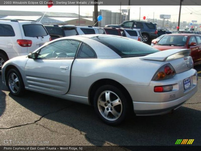 Sterling Silver Metallic / Midnight 2003 Mitsubishi Eclipse GS Coupe