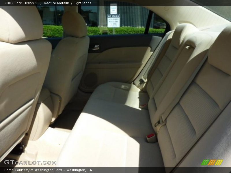 Redfire Metallic / Light Stone 2007 Ford Fusion SEL