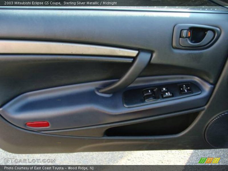 Sterling Silver Metallic / Midnight 2003 Mitsubishi Eclipse GS Coupe